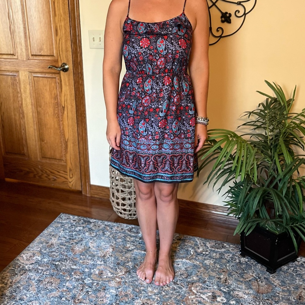 Open back American Eagle festival dress